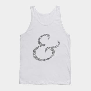 Scribble ampersand Tank Top